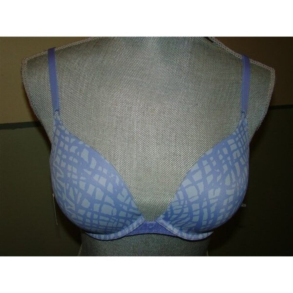 NWPT Maidenform 34C One Fabulous Fit Embellished Push Up Bra 7180 Purple 123191